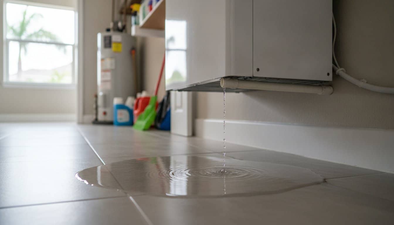 AC Leaking Water Inside Your Orlando Home? Causes, Fixes, and Prevention (2026 Guide)