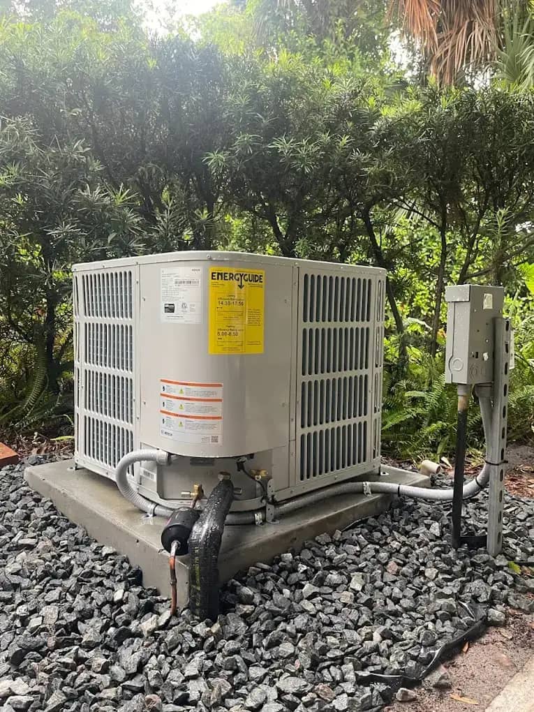 Heat pump installation