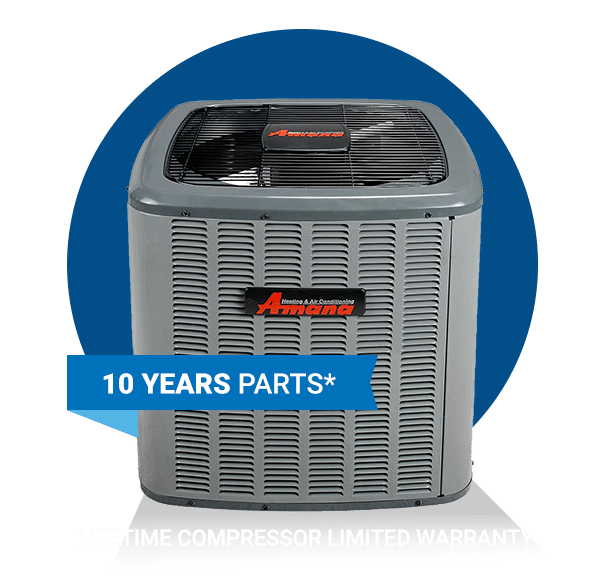 Amana New AC with 10 years of guaranteed